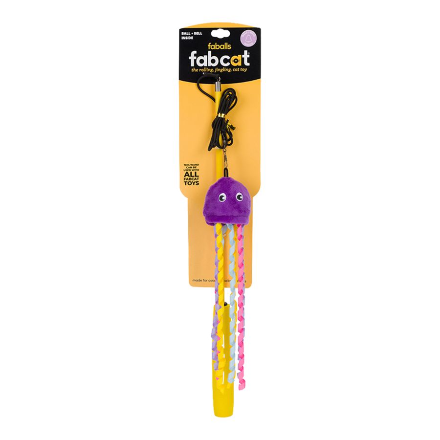 FabCat - Jellyfish Faball Teaser Cat Toy