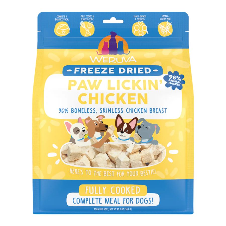 Weruva - Paw lickin' chicken freeze dried 13 oz.