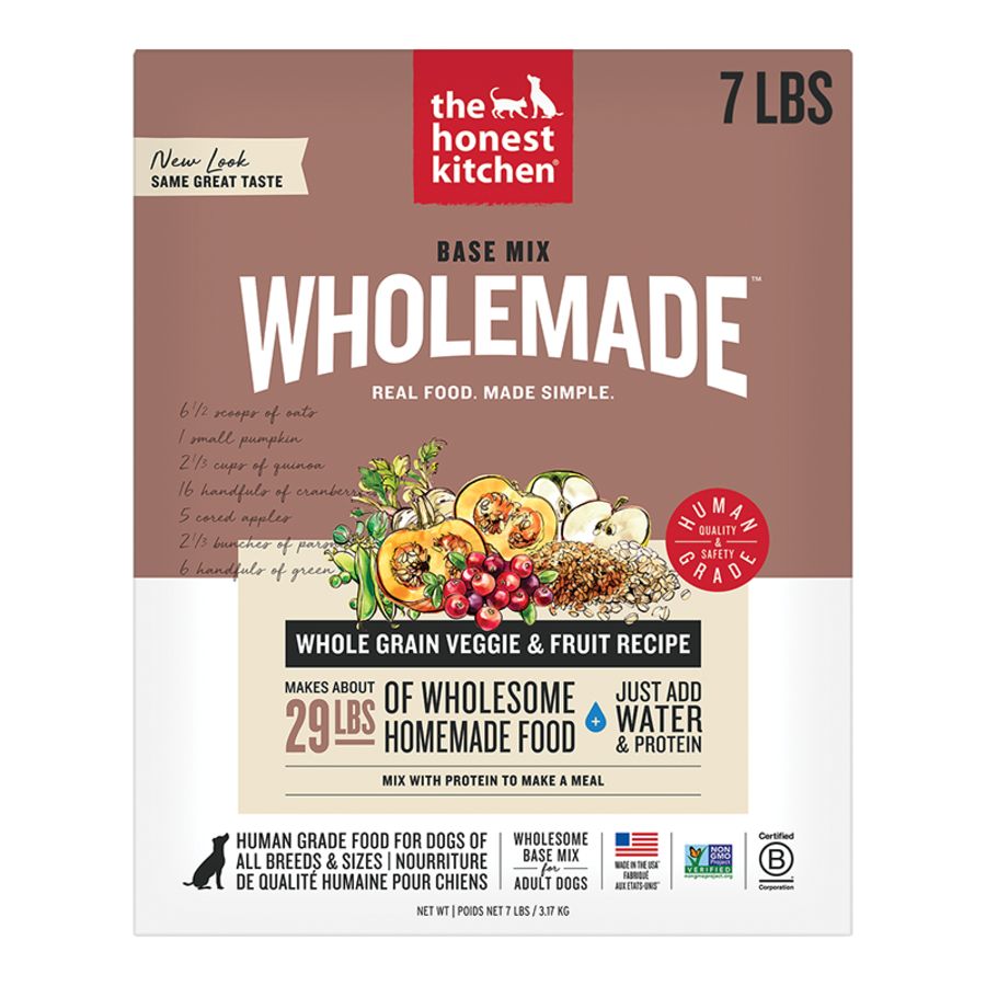 The Honest Kitchen - Whole grain veggie and fruit