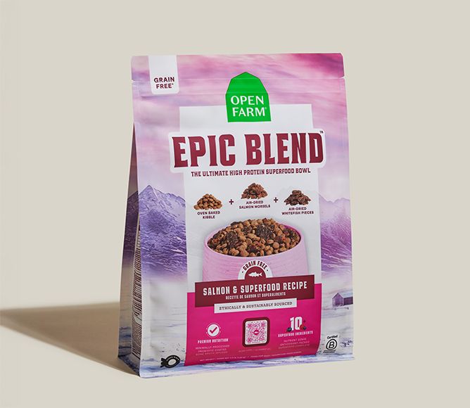 Open Farm - Epic Blend Grain-Free Salmon &amp; Superfood Dry Dog Food, Size: 3.5 lb
