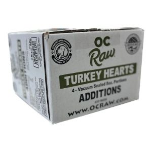 OC Raw - Raw FrozenTurkey Hearts Additions 2LB. Box