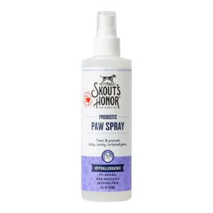 Skout's Honor - Probiotic Dog &amp; Cat Paw Spray, 8-fl oz bottle