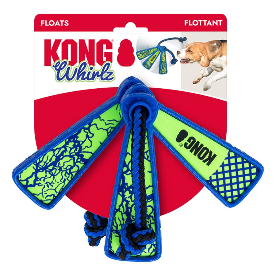 Kong - Whirlz Rope Dog Toy Med/Lrg