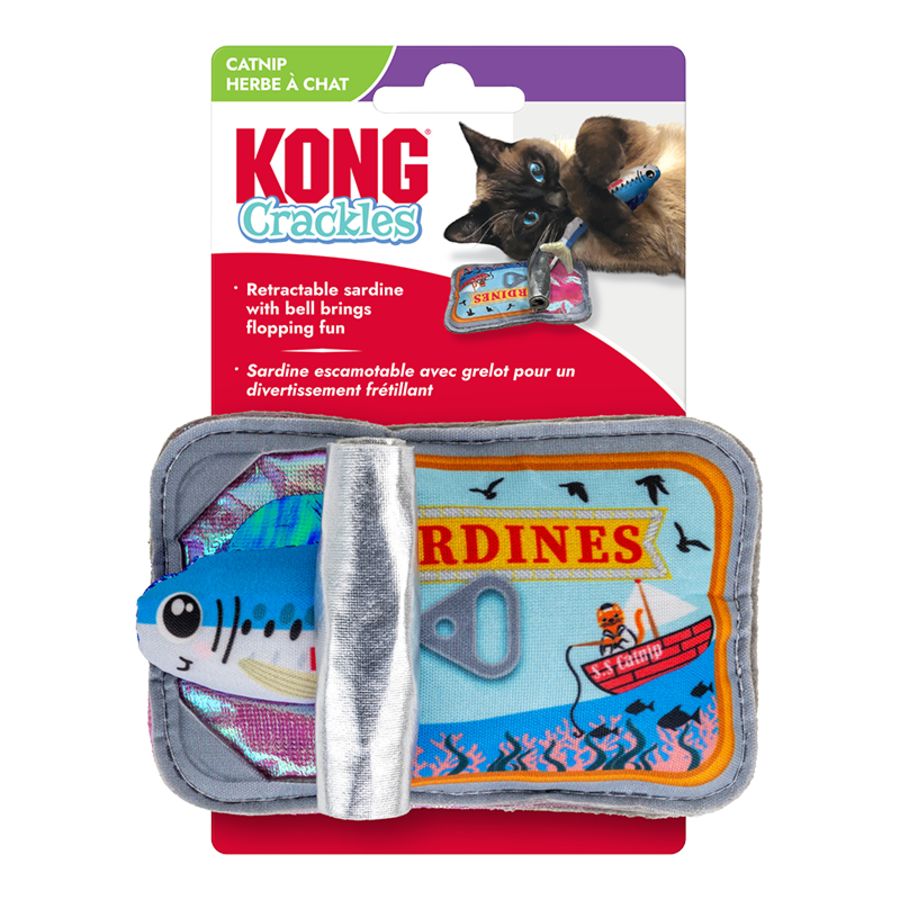 Kong - Crackles Sardine Cat Toy