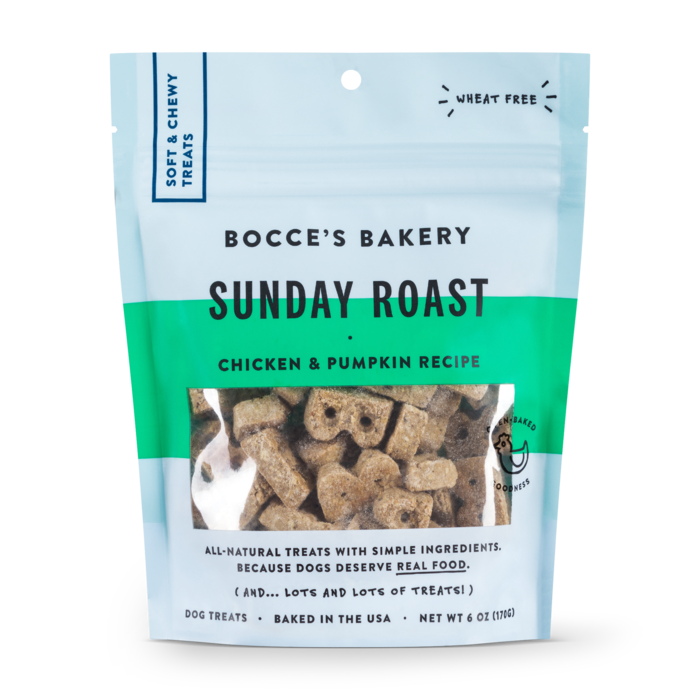Bocce's Bakery - Sunday Roast Soft &amp; Chewy Dog Treat