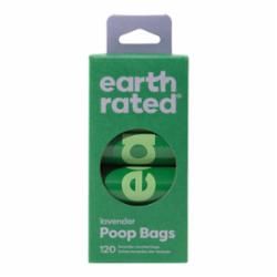 Earth Rated - 120 Lavender Scented Dog Waste Rolls (8rolls)