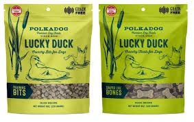 Polka Dog - Lucky Ducky Training Bits Dog Treats 8 oz.