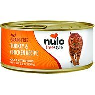 Nulo Freestyle - Turkey &amp; Chicken Pate Canned Cat Food, Size: 5.5OZ.