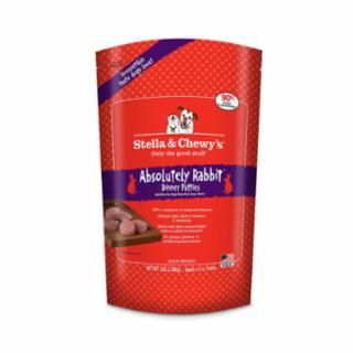 Stella &amp; Chewy's - Absolutely Rabbit RAW Dog Food, Size: 6# (8oz patties)