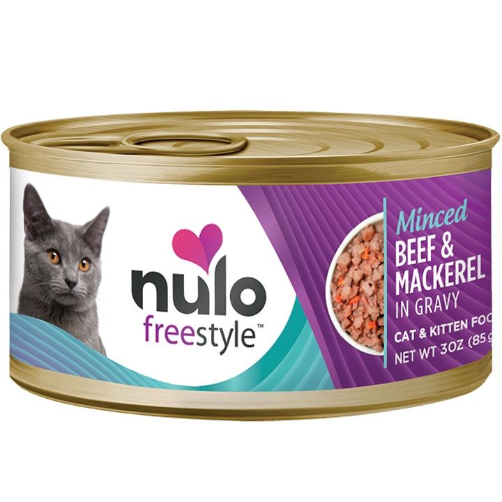 Nulo Freestyle - Minced Beef &amp; Mackerel Canned Cat Food 3oz