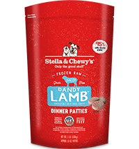 Stella &amp; Chewy's - Dandy Lamb RAW Dog Food, Size: 6# (8oz patties)