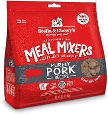 Stella &amp; Chewy's - Meal Mixers Purely Pork Freeze Dried Dog Food