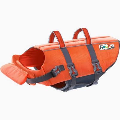 Outward Hound -Granby splash dog life jacket, Size: XL, color: Orange