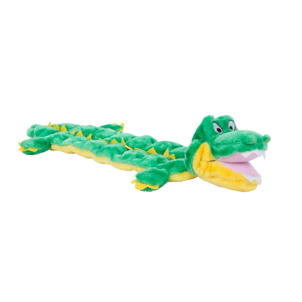 Outward Hound - Squeaker Matz Plush Toy, Gator, Size: Small