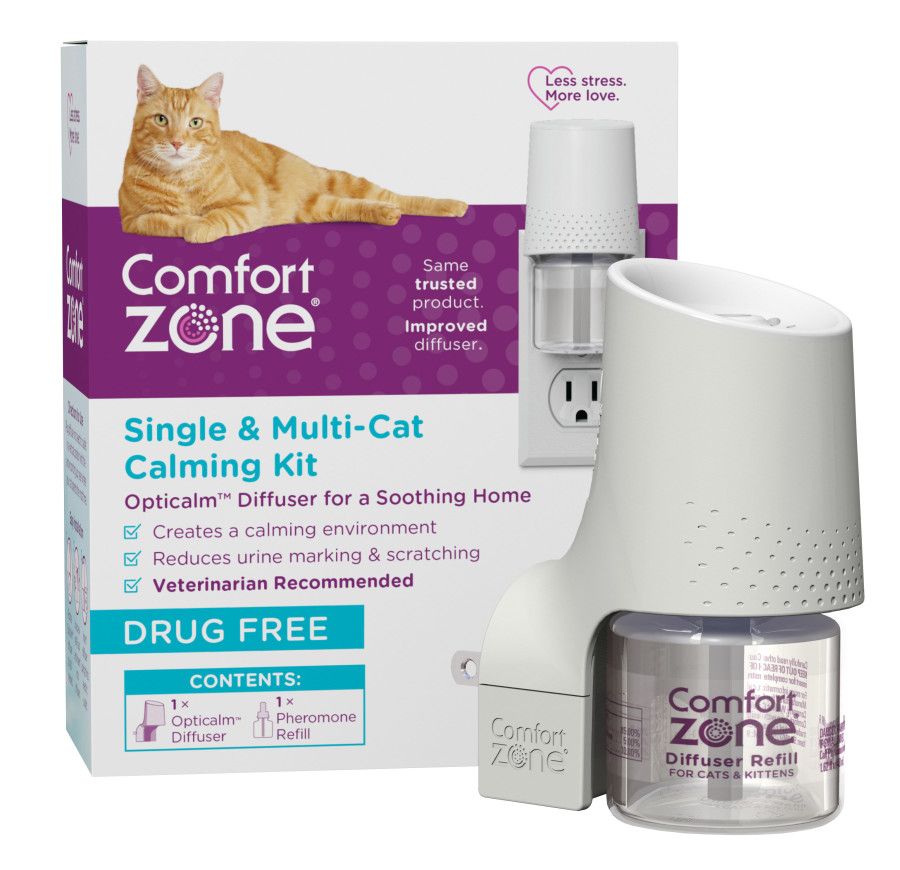Comfort Zone - Calming Pheromone Diffuser + Refill Kit