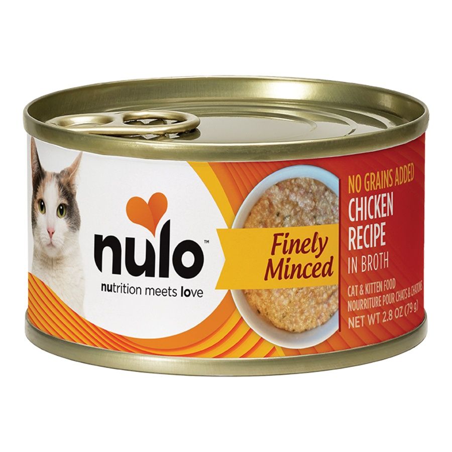 Nulo (Case Pack) - Finely Minced Chicken Recipe Wet Cat Food 2.8 oz / Case of 12