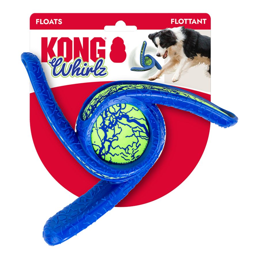 Kong - Whirlz Throw Dog Toy Med/Lrg