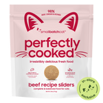 Small Batch - Gently Cooked Frozen Cat Food Beef Sliders