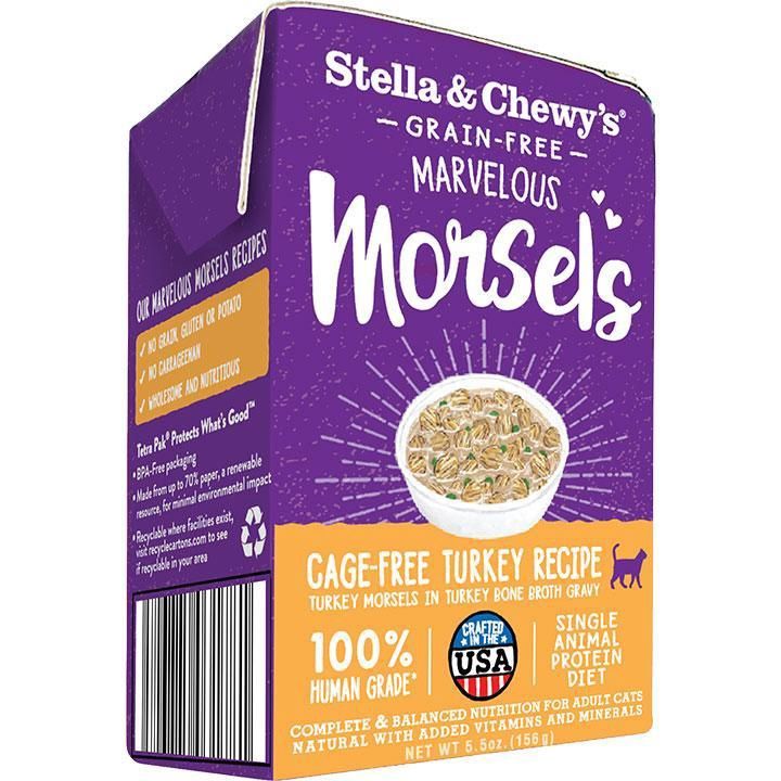 Stella &amp; Chewy's - Marvelous Morsels Cage-Free Turkey Recipe 5.5 oz.