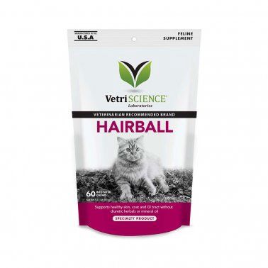 VetriScience - Hairball Management Chews for Cats 60 Count