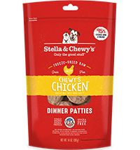 Stella &amp; Chewy's - Chewy's Chicken Freeze Dried Patties Dog Food