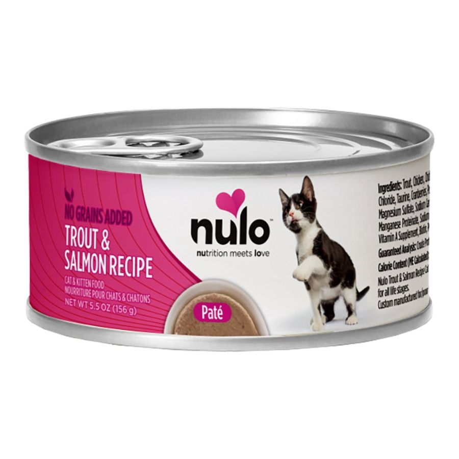 Nulo (Case Pack) - Freestyle Trout &amp; Salmon Pate Canned Cat Food 5.5 oz / Case of 24