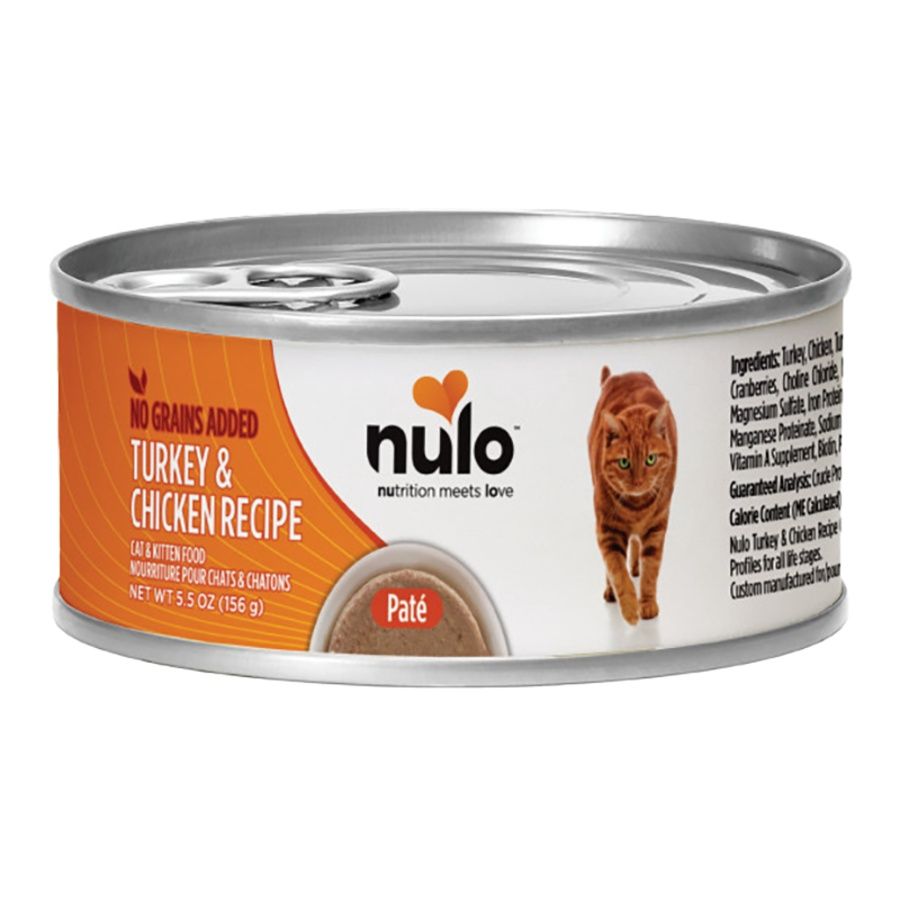 Nulo (Case Pack) - Freestyle Turkey &amp; Chicken Pate Canned Cat Food 5.5oz / Case of 24