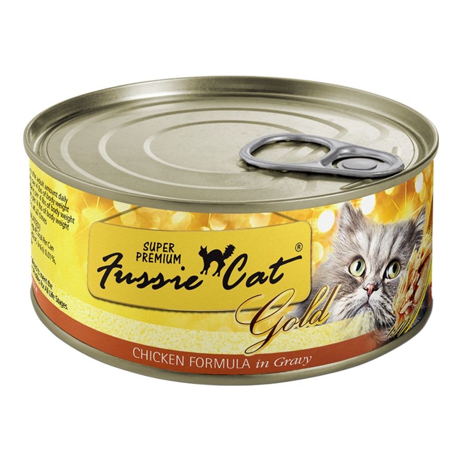 Fussie Cat (Case Pack) - Chicken Formula in Gravy Grain-Free Wet Cat Food 2.82-oz / Case of 24