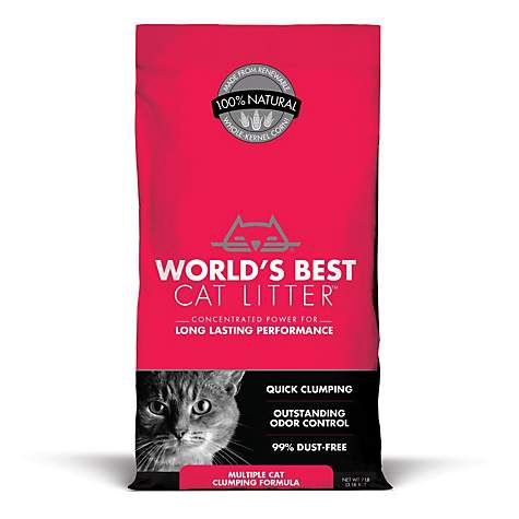 World's Best Cat Litter - Multi Cat Litter, Size: 28#