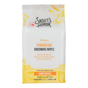 Skout's Honor -  Honeysuckle, HydroClear Dog &amp; Cat Grooming Wipes