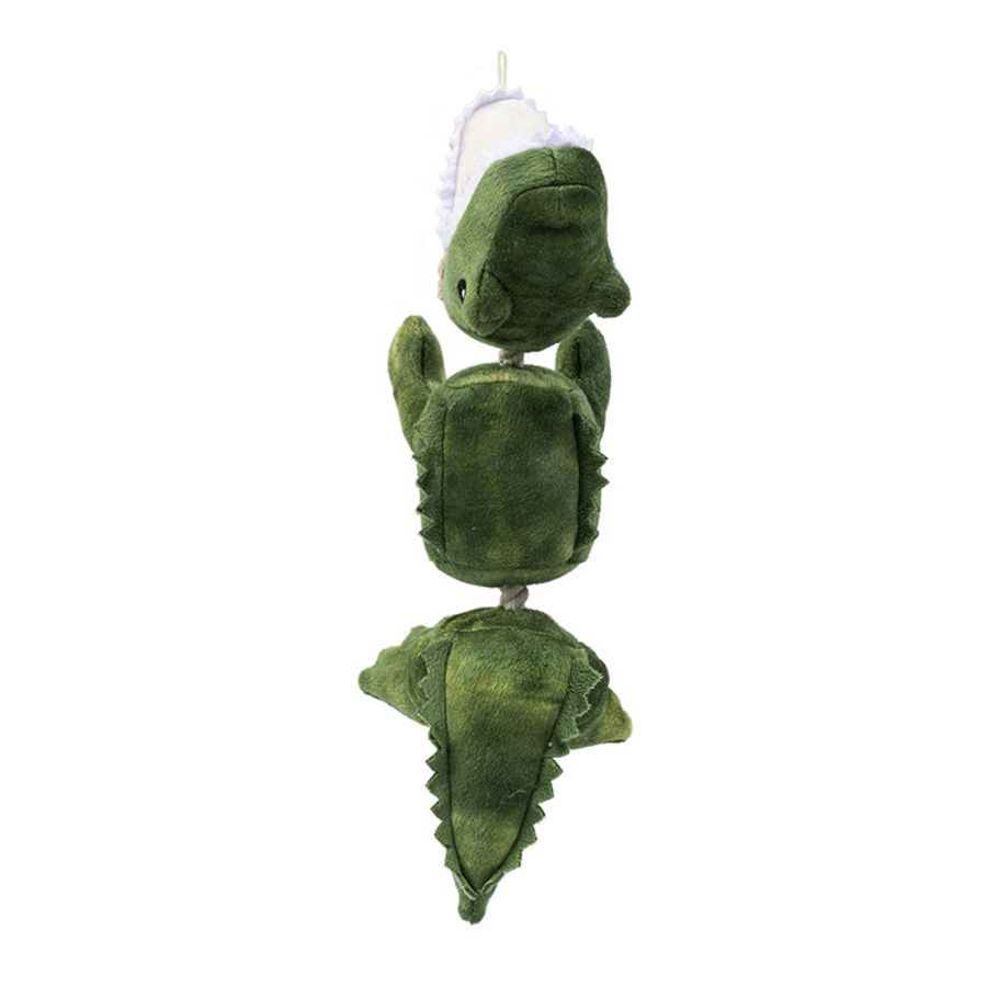 Tall Tails - Plush Jointed Alligator Dog Toy 14'