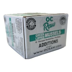OC Raw - Green Lipped Mussels Supplemental Additions 2 LB.