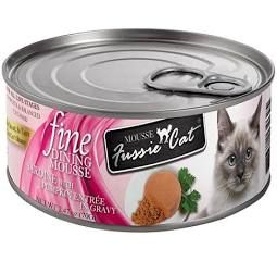 Fussie Cat (Case Pack) - Fine Dining Mousse Sardine with Pumpkin Wet Cat Food 2.82oz / Case of 24