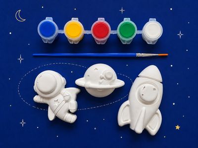 Space Theme Painting Set 2