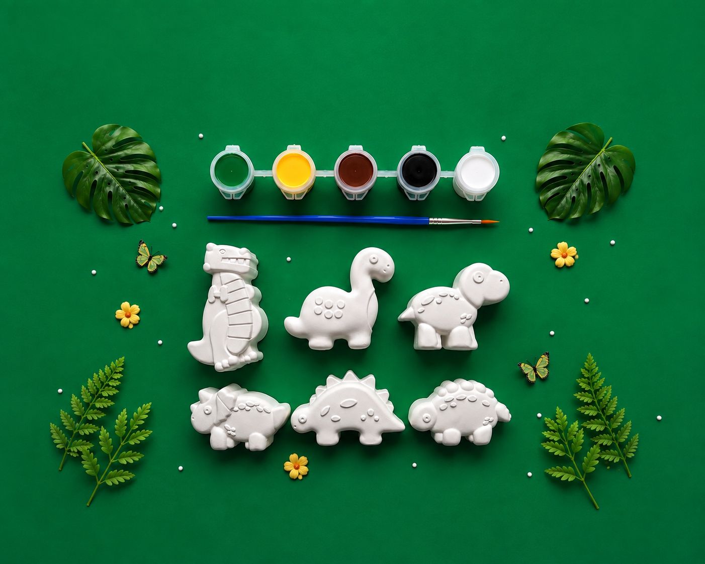 Dinosaur Theme Painting Set
