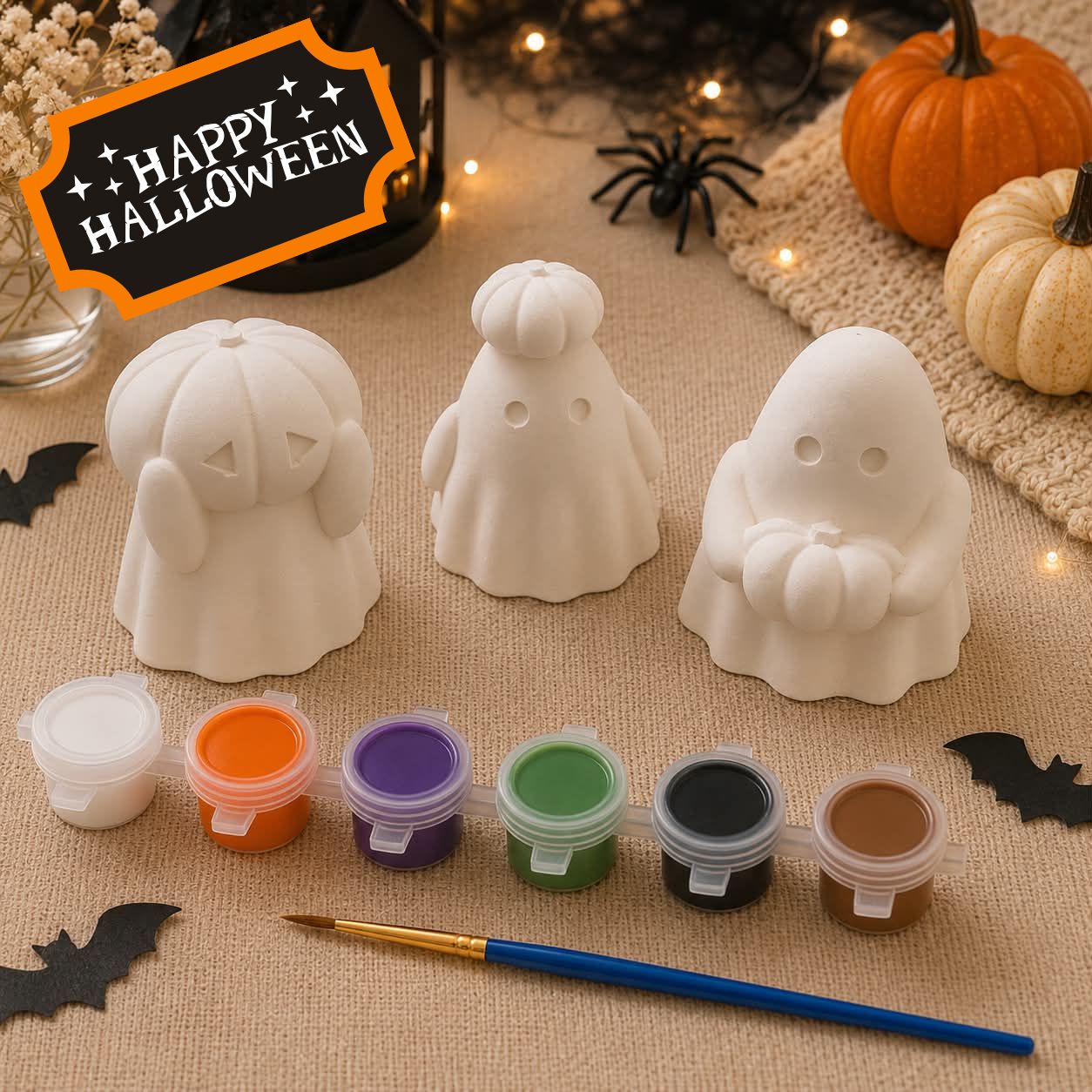 Halloween Ghosts Theme Set
