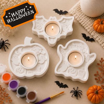 Halloween Tealight Holders Set
