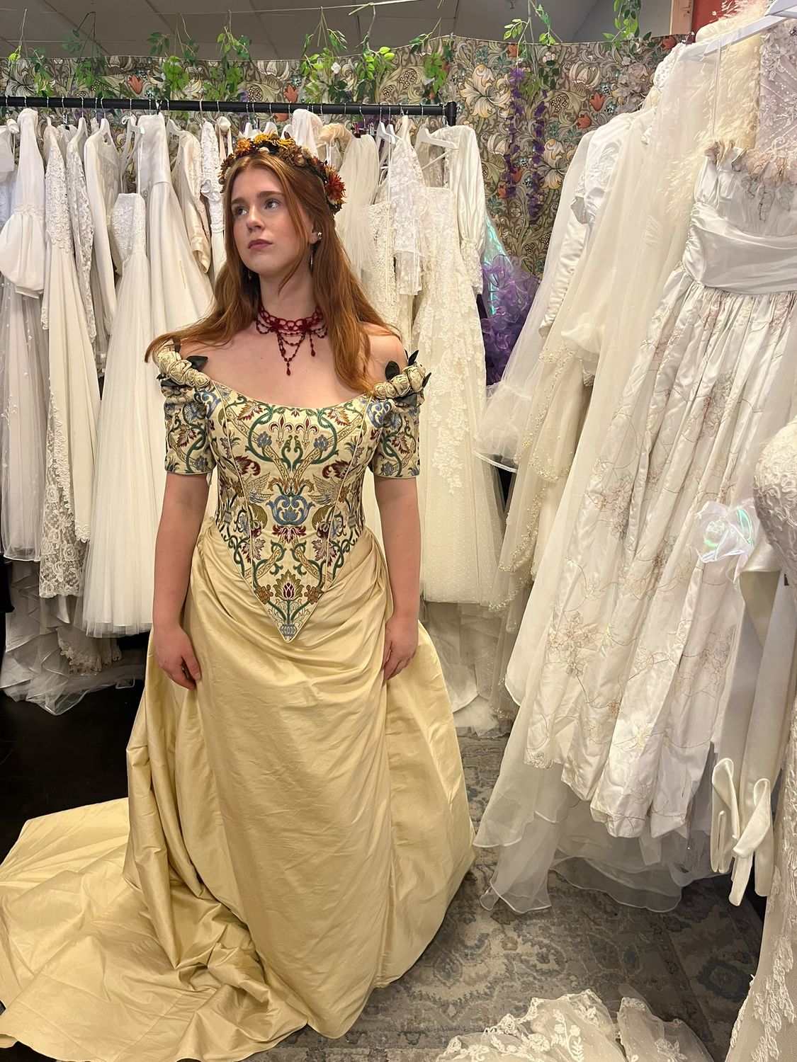 The Elizabeth Dress - Rare 1990s Nikki Hill Designer