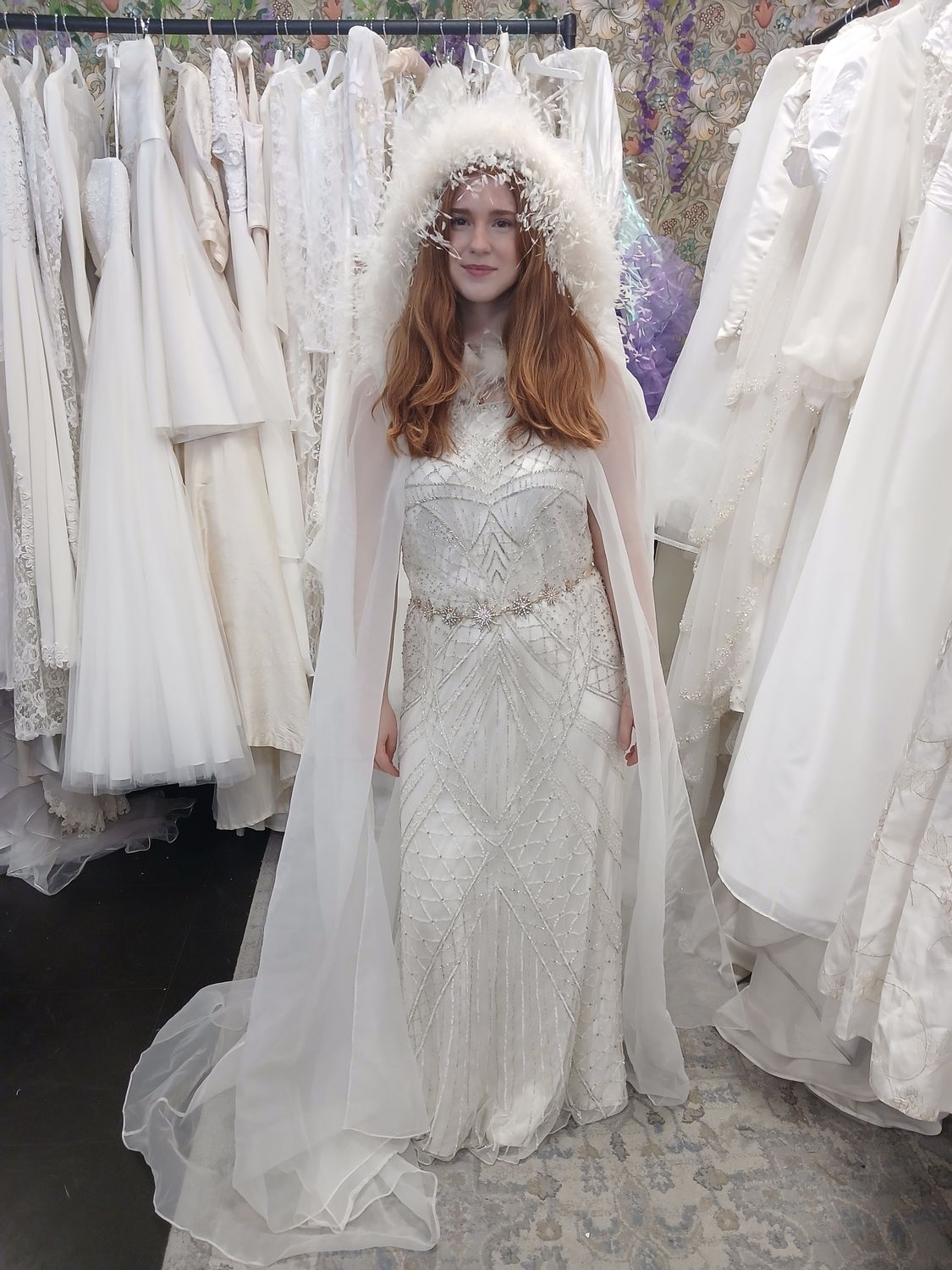 Snow White Wedding Cloak