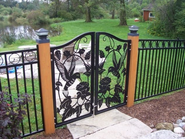 Black Garden Gate