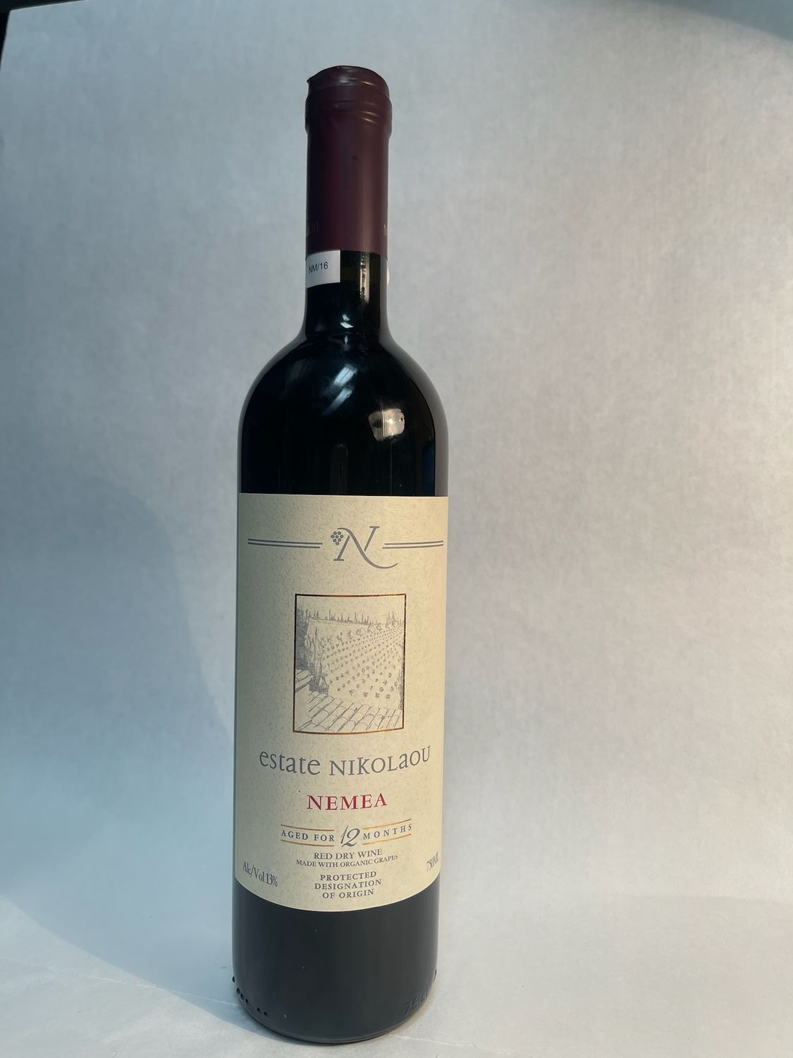 Estate Nikolaou. Nimes. Red Dry Wine. Product of Greece. Alc 13_.750ml. $15.99. Shipping 25.99