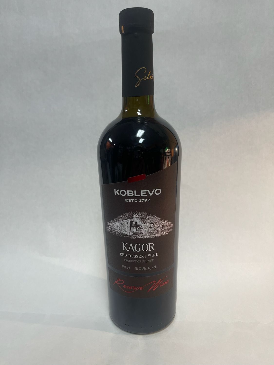 Koblevo Kagor Red Dessert Wine Alc 16_,750 ml . Product of Ukraine $ 16.99. Shipping $25.99 Koblevo Kagor Red Dessert Wine Alc 16_,750 ml . Product of Ukraine $ 16.99. Shipping $25.99