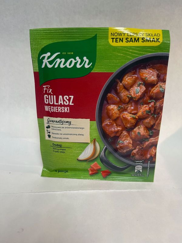 ​Knorr. Hungarian Gulash