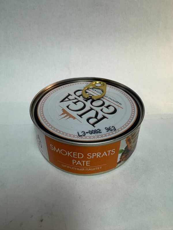 Riga Gold Smoked Sprats Pate
