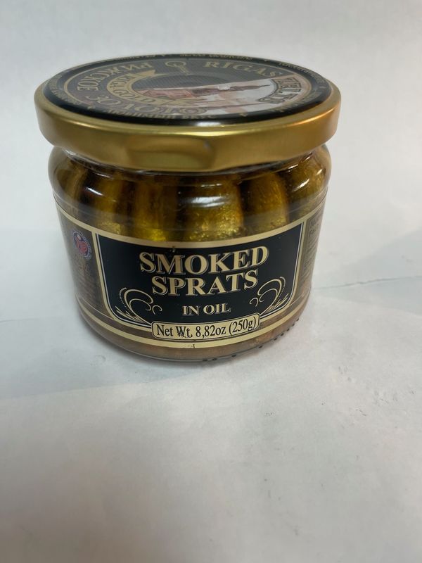 Riga Gold Smoked Sprats in Oil