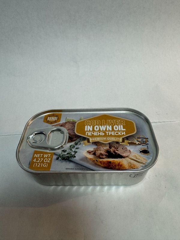 Bandi Cod Liver in Own Juice