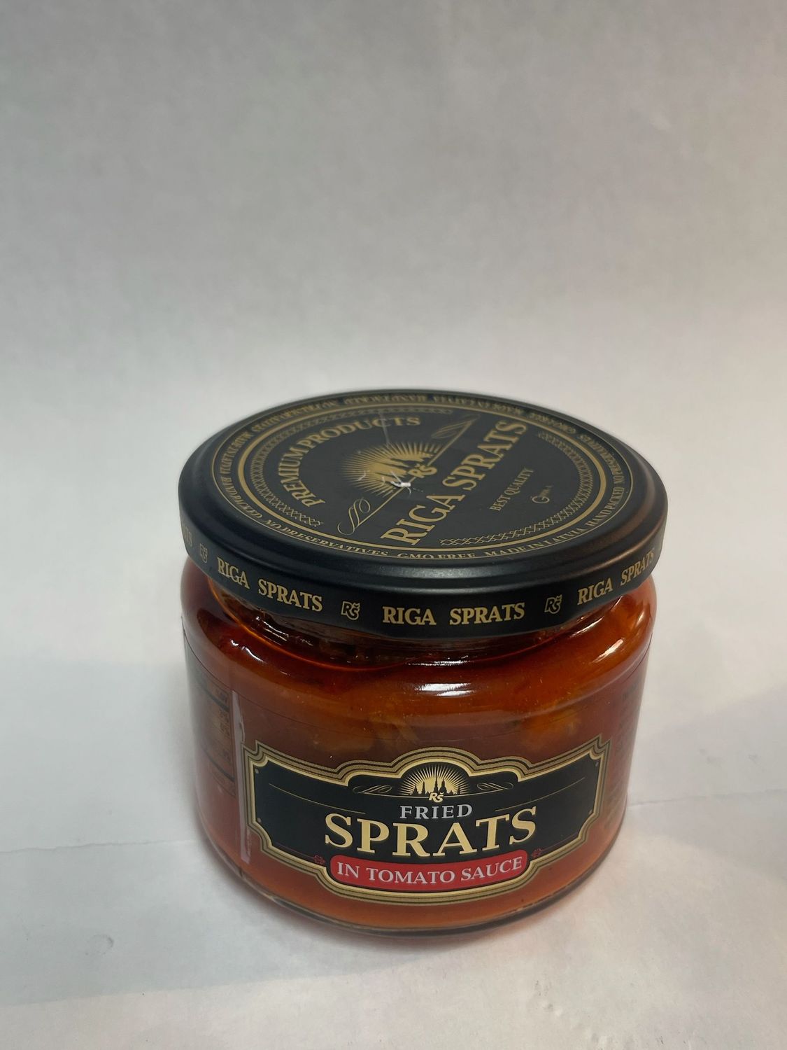 Riga Gold Fried Sprats in Tomato Sauce Riga Gold Fried Sprats in Tomato Sauce