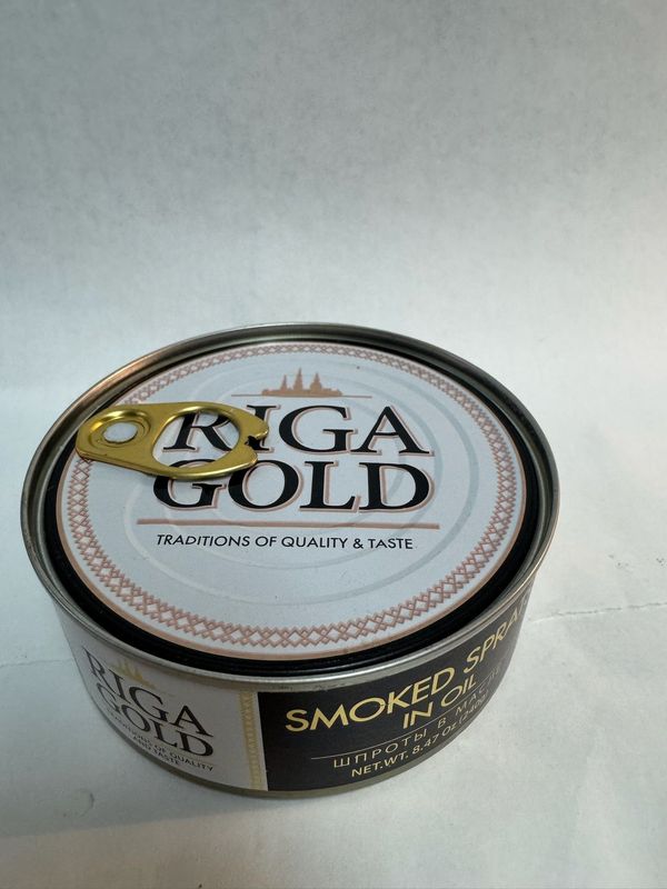 Riga Gold Sprats in Oil