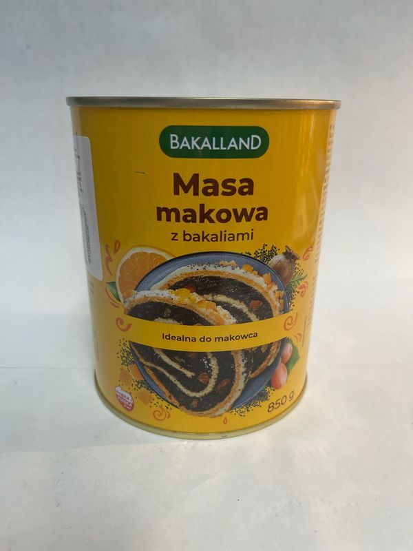 ​Bakalland Masa Makowa z Bakaliami