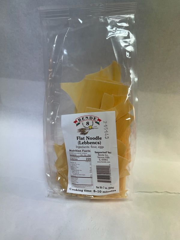 ​Bende Flat Noodles Lebbencs